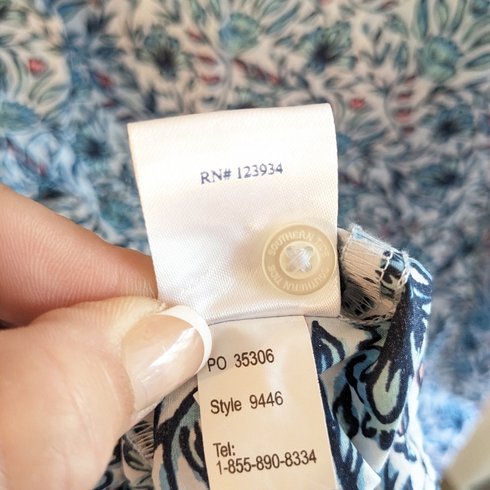 Southern Tide kambry fluer printed dress NWOT sz Small - Picture 9 of 9